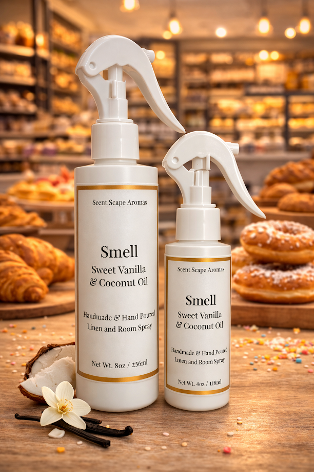Smell: (Sweet Vanilla w/Coconut Oil)